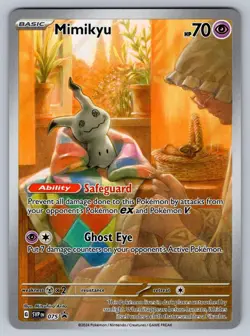 Mimikyu 075 Holo P Scarlet & Violet Promo Pokemon NM - Image 1