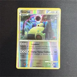 Pokemon TCG Snorlax 33/95 Call of Legends Holo Rare HP 100 2011 English - Image 1