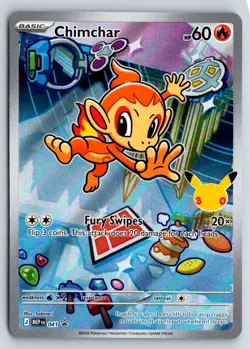 Chimchar - 041 041 Holo P ME: Mega Evolution Promo Pokemon NM - Image 1
