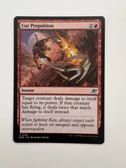 Cut Propulsion MTG Magic the Gathering Card NM Near Mint EOE - Image 1