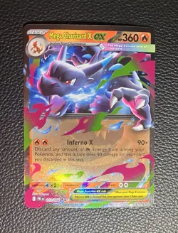 Pokemon TCG Mega Charizard x EX 013/094 Phantasmal Flames Holo - Image 1