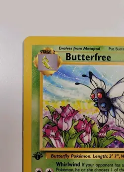 Pokemon TCG Butterfree 33/64 1st Edition Jungle - LP - Image 2