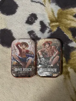 Ace and Sabo | One Piece - 2025 OP-13 Volume 2 Sealed Tins - Lot Of 2x - Image 1