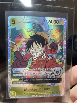 One Piece TCG Monkey D. Luffy OP07-109 SR NM English 500 Years in the Future - Image 2