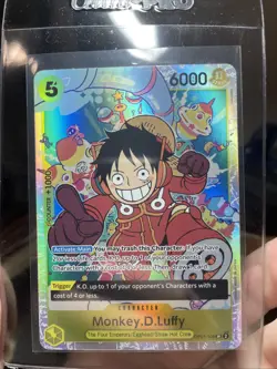 One Piece TCG Monkey D. Luffy OP07-109 SR NM English 500 Years in the Future - Image 3