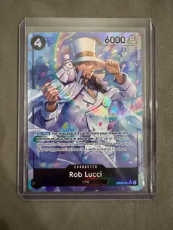 • Rob Lucci • OP05-093 Alt Art Holo Awakening of the New Era One Piece TCG NM - Image 1