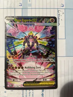 Mega Zygarde ex 120/088 Me03: Perfect Order Holo NEW!! Pokemon TCG - Image 1