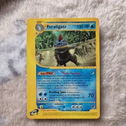 Pokemon TCG Feraligatr Expedition Card 47/165 Rare Non-Holo EXC UK SELLER - Image 1