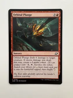 Orbital Plunge MTG Magic the Gathering Card NM Near Mint EOE - Image 1
