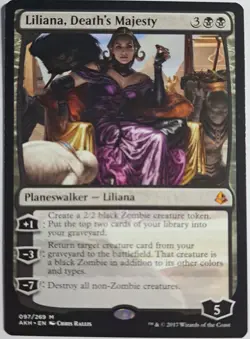 Liliana, Death's Majesty x1 Amonkhet Magic the Gathering MTG LP/NM - Image 1
