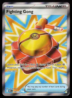 Fighting Gong 168/132 Ultra Rare Mega Evolution Pokemon Card - Image 1