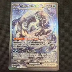 Pokemon Card - Chien-Pao ex Paldea Evolved 261/193 Special Illustration Rare - Image 1