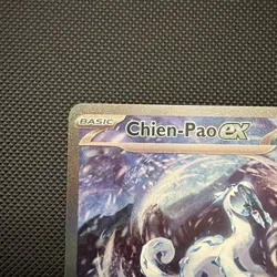Pokemon Card - Chien-Pao ex Paldea Evolved 261/193 Special Illustration Rare - Image 2