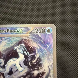 Pokemon Card - Chien-Pao ex Paldea Evolved 261/193 Special Illustration Rare - Image 3