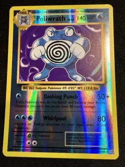 Poliwrath 25/108 Reverse Holo Rare XY Evolutions Pokemon Card - Image 1