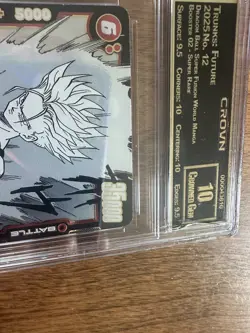 29 Crown Graded dragonball, manga, and super card lot. Goku, Vegeta, Trunks lot - Image 3