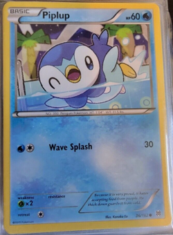 Piplup # 36/162 XY: Breakthrough Set Pokemon Trading Cards TCG Game NM/MINT - Image 1