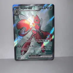 Scizor ex [Ultra Rare] - 195/162 - Temporal Forces NM Pokemon TCG Holo Rare Card - Image 2