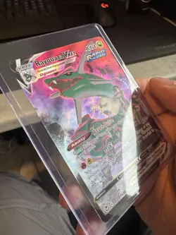 Pokemon TCG Rayquaza VMAX Silver Tempest Trainer Gallery TG20/TG30 NM - Image 3