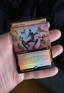 Spider Verse mtg Mythic Extended Foil 0263 Spider-Man Magic: The Gathering - Image 2