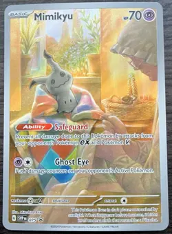 Mimikyu 075 Pokemon TCG Scarlet & Violet Promo Holo MINT NM - Image 1