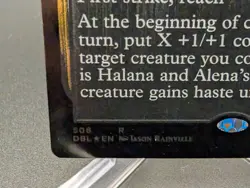 MTG Halana and Alena, Partners Innistrad: Double Feature 506 Foil Rare - Image 2