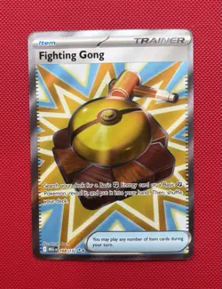 Pokemon Fighting Gong 168/132 Me01: Mega Evolution Ultra Rare Holo English - Image 1