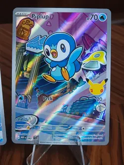 First Partner Turtwig Chimchar Piplup 30th Promo Set 040 041 042 Pokemon TCG - Image 4
