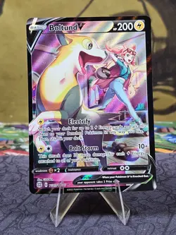 Pokemon TCG Boltund V TG13/TG30 Swsh09: Brilliant Stars Trainer Gallery Holo NM - Image 1