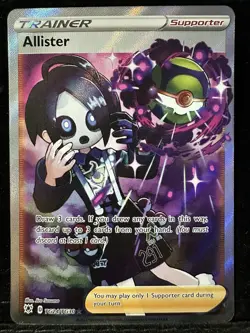Allister # TG24 - Pokemon Astral Radiance (2022) - Ultra Rare - Full Art Holo - Image 1