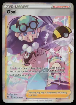 Opal TG28/TG30 Ultra Rare Lost Origin Trainer Gallery Pokemon NM - Image 1