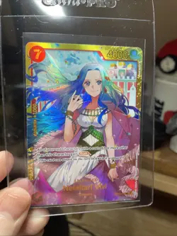 Nefeltari Vivi OP04-118 SEC Kingdoms of Intrigue Secret Rare Foil One Piece TCG - Image 1