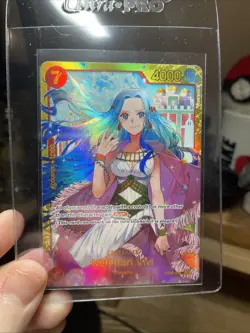 Nefeltari Vivi OP04-118 SEC Kingdoms of Intrigue Secret Rare Foil One Piece TCG - Image 2