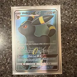 Pokemon Umbreon GX 142/149 – Full Art – Sun & Moon – MINT - Image 1