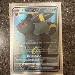 Pokemon Umbreon GX 142/149 – Full Art – Sun & Moon – MINT - Image 2