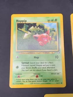 Pokemon TCG - Jumpluff 7/111 Neo Genesis Holo NM/LP + Skiploom & Hoppip - Image 2