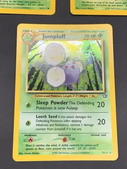 Pokemon TCG - Jumpluff 7/111 Neo Genesis Holo NM/LP + Skiploom & Hoppip - Image 4