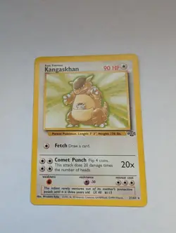 Pokemon TCG: Kangaskhan 26/130 Base 2- Reg-Unlimited—WOTC-Rare-LP - Image 1