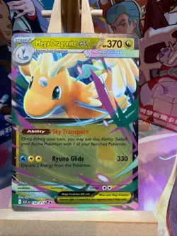 Mega Dragonite ex 152/217 Double Rare ME: Ascended Heroes Pokemon NM - Image 1