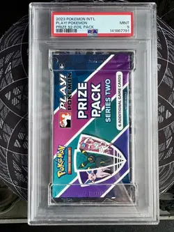 PSA 9 MINT Pokemon Pokemon 2022 Play! Series Two 2 Prize Pack POP 22 - Image 1