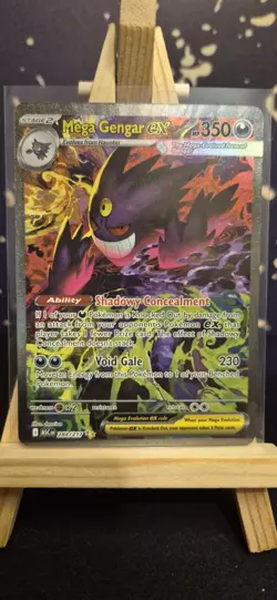 Mega Gengar ex 284/217 SIR Secret Rare Pokemon Ascended Heroes NM Pack Fresh - Image 4