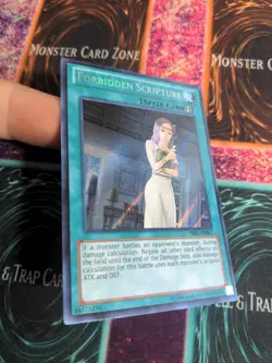 Yu-Gi-Oh! Forbidden Scripture PRIO-EN067 Unlimited Secret Rare NM a1/ - Image 2