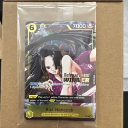OP-15 Boa Hancock Release Event Winner Promo P-115- Sealed - Image 1
