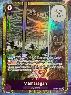 One Piece Mamaragan SR Adventure On Kami's Island Eb-04 OP15-078 NM-Mint - Image 1
