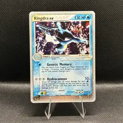 Kingdra ex 92/97 ex Dragon Holo Rare Vintage Pokemon Card - Image 1