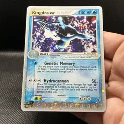 Kingdra ex 92/97 ex Dragon Holo Rare Vintage Pokemon Card - Image 2