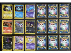 Pokemon Card Japanese VS Set Near Complete 142 card 2001 vintage Charizard - Image 4