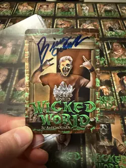 VERY RARE Official Wicked World - TCG Trading Cards - Billy Crank - Crankenstein - Image 1