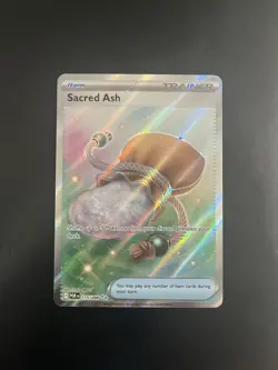 Sacred Ash 115/088 POR Rare Holo Trainer Item Card - Image 1