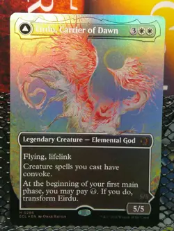 Eirdu, Carrier of Dawn - MTG - Lorwyn Eclipsed - Borderless - Foil - 286 - NM - Image 1